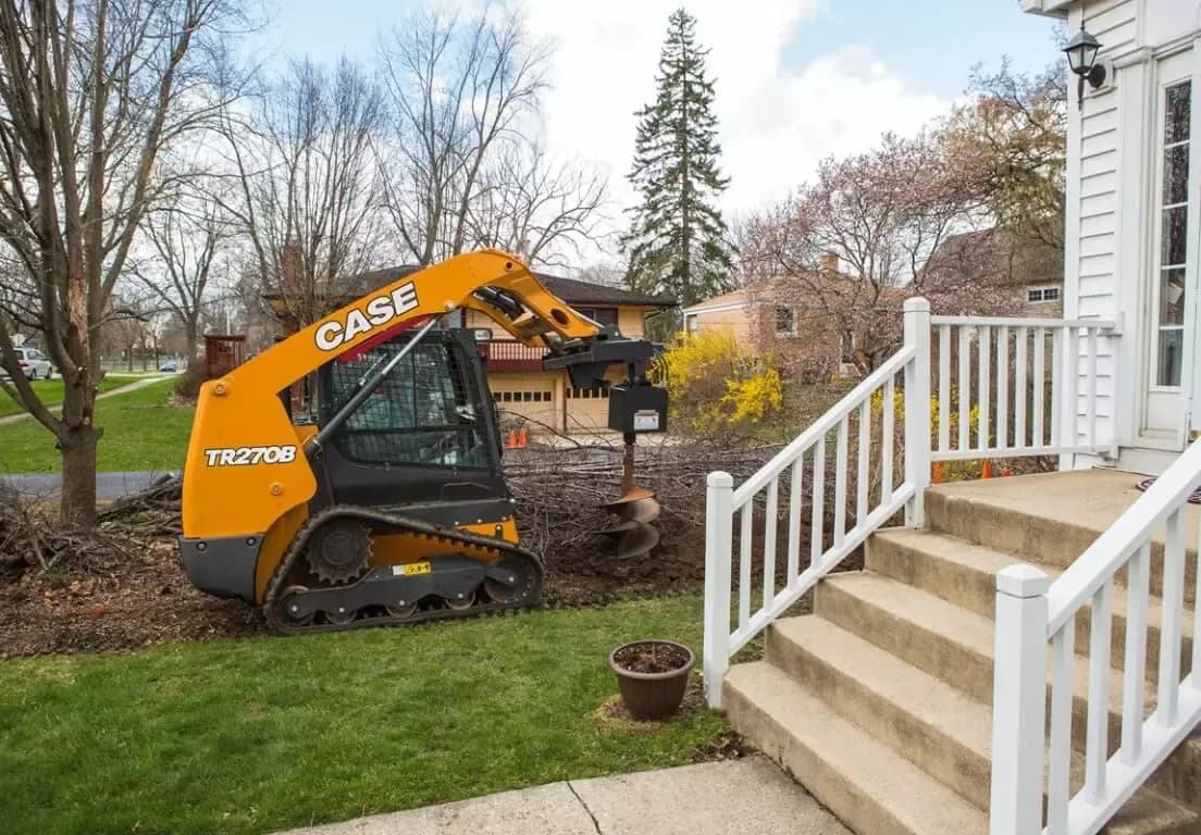 TR270B on a jobsite