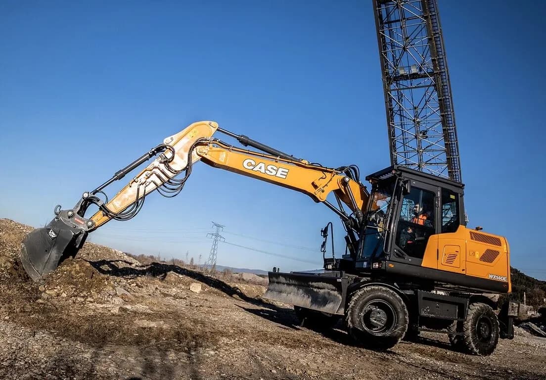 WX140E on a jobsite