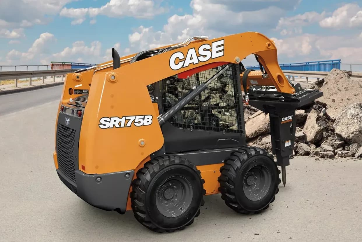 SR175B on a jobsite