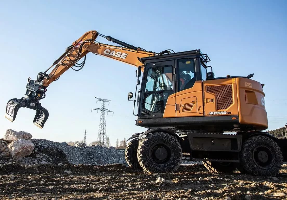 WX155E SR on a jobsite