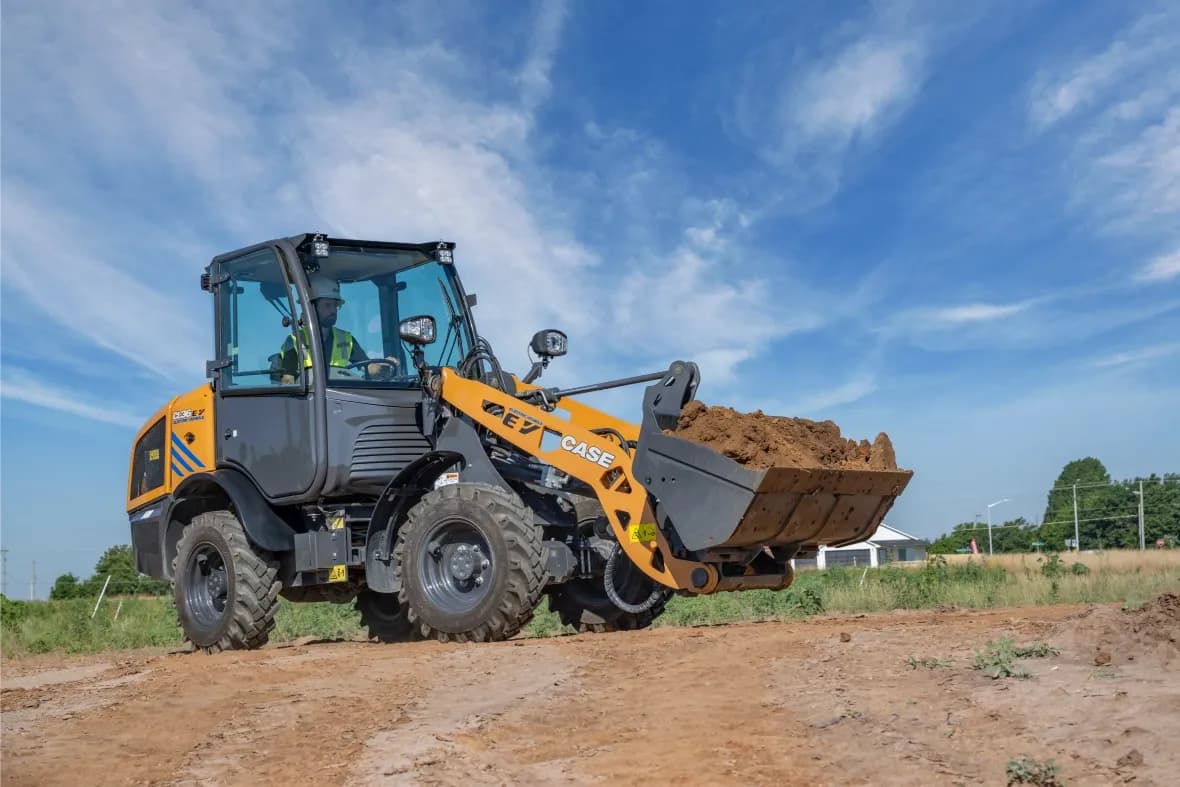 CL36EV on a jobsite
