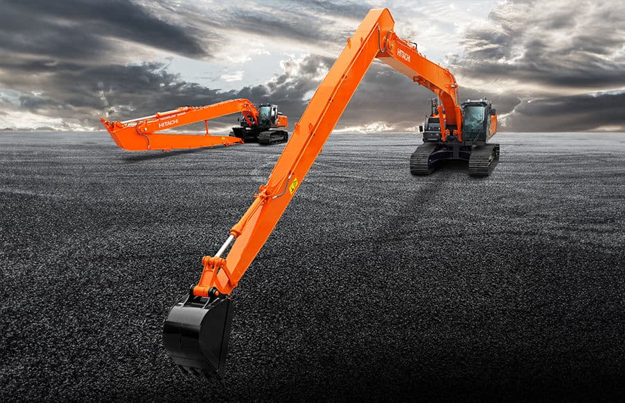 ZX250LC-7 SLF on a jobsite