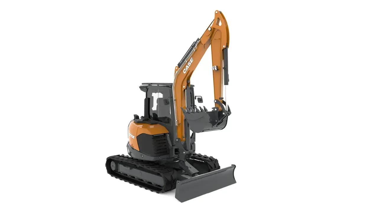 CX70E on a jobsite